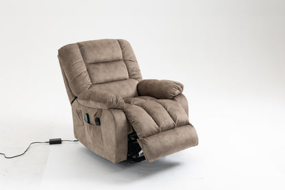 Kiara Recliners Lift Chair - Beige+Brown