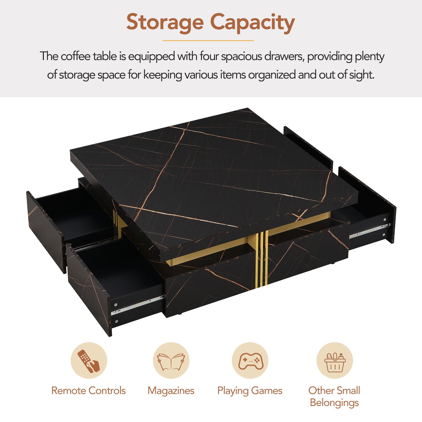 Stargate Coffee Table - Black