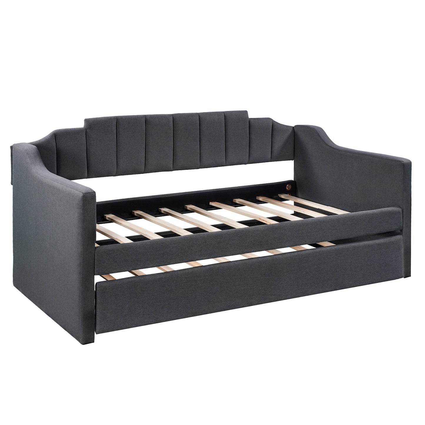 Yuma  Twin Size Daybed with Trundle - Black