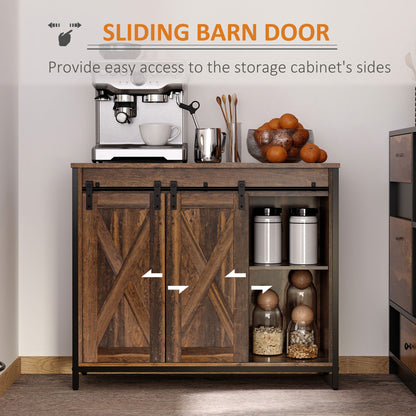 Decora Industrial Sideboard Buffet Cabinet