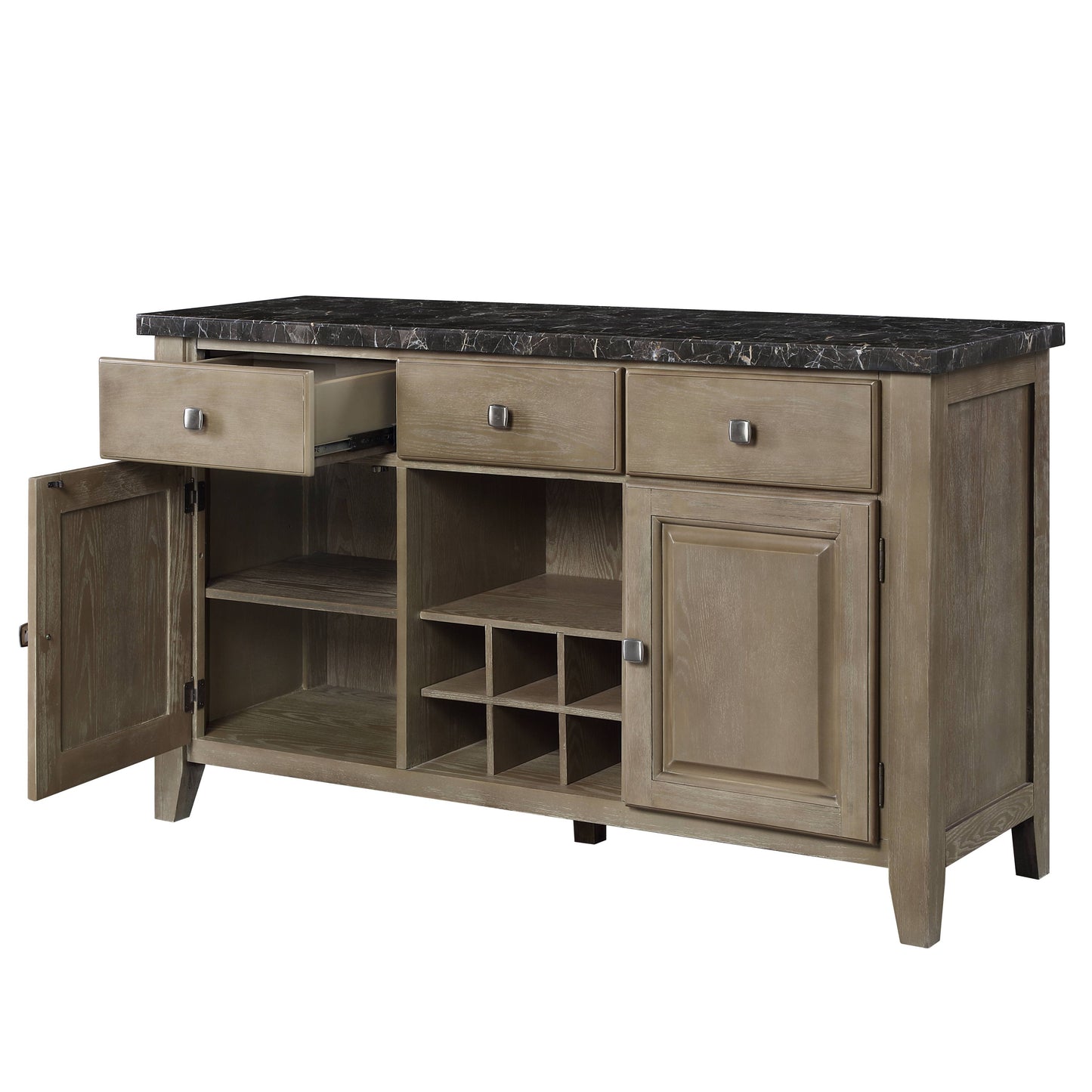 Charnell Server with Marble Top