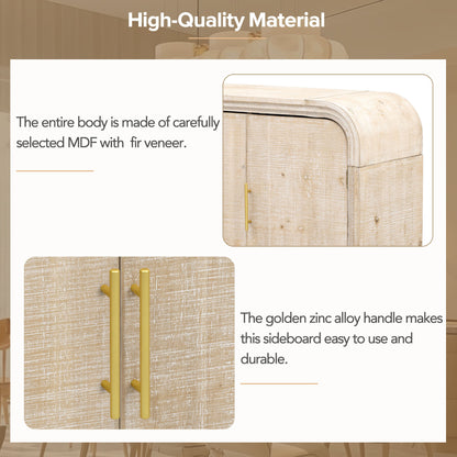 Kyron Sideboard Buffet - Natural