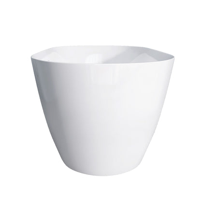 Nuvo 59" Acrylic Free Standing Oval Shape Soaking Tub - Gloss White