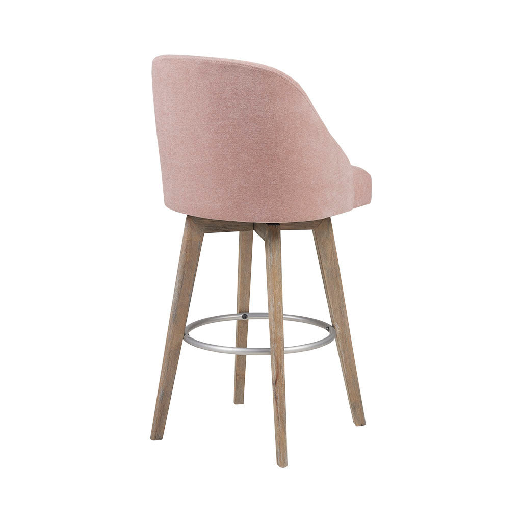 Pearce Counter Stool with Swivel Seat - Pink
