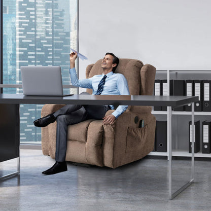 Parsons Power Lift Recliner Chair - Brown
