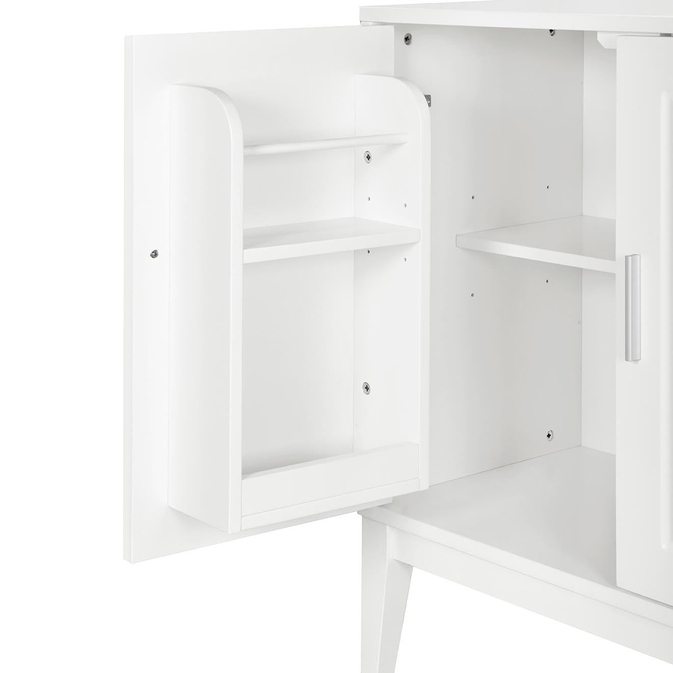 Sonia 4-Door Sideboard Buffet - White