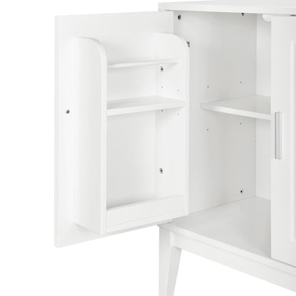 Sonia 4-Door Sideboard Buffet - White
