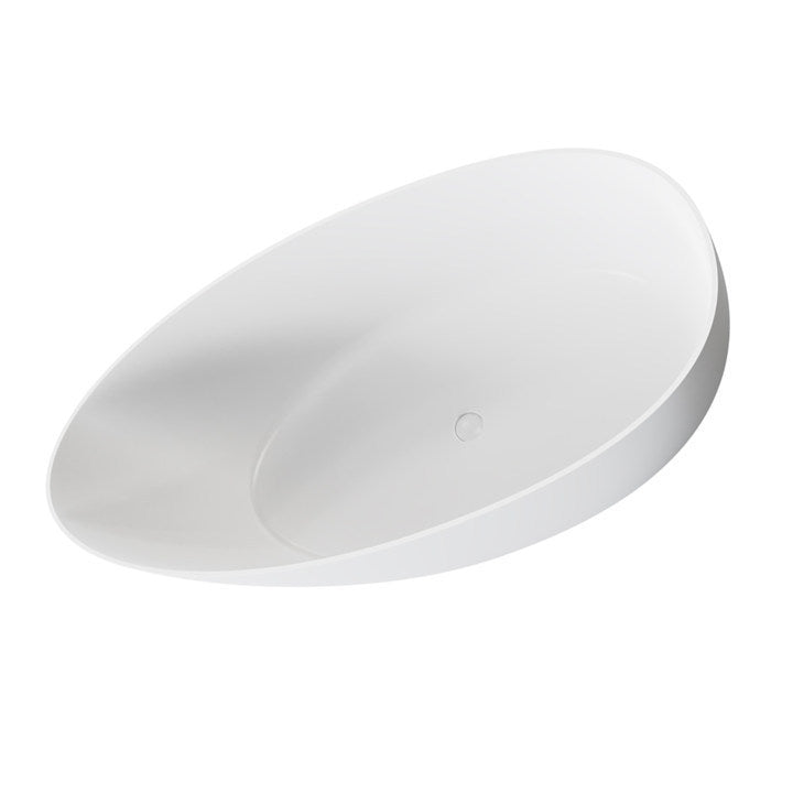 Mystic 47" Acrylic Freestanding Soaking Bathtub  - White