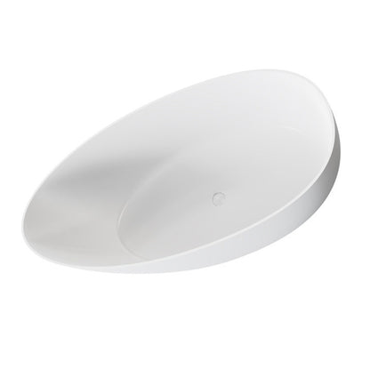 Mystic 47" Acrylic Freestanding Soaking Bathtub  - White
