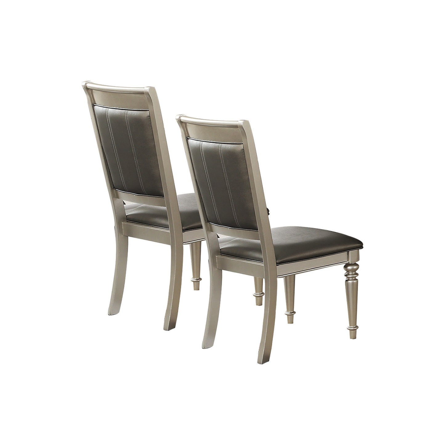 Omega Dining Chairs With Tufted Back (Set of 2)