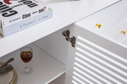 Spacious Haven 4-Drawer Storage Cabinet - White