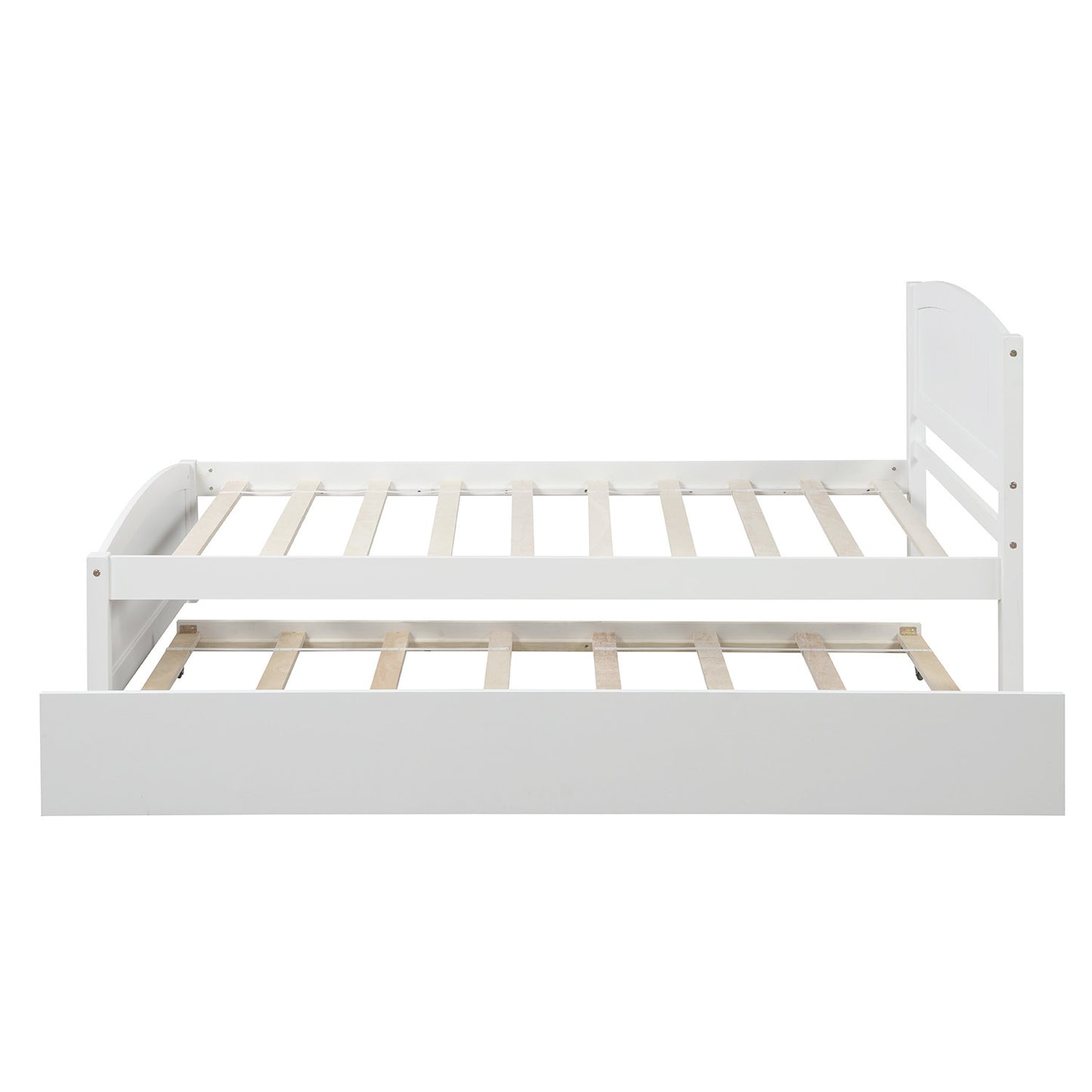 Dreamscape Twin Trundle Bed, Snow White
