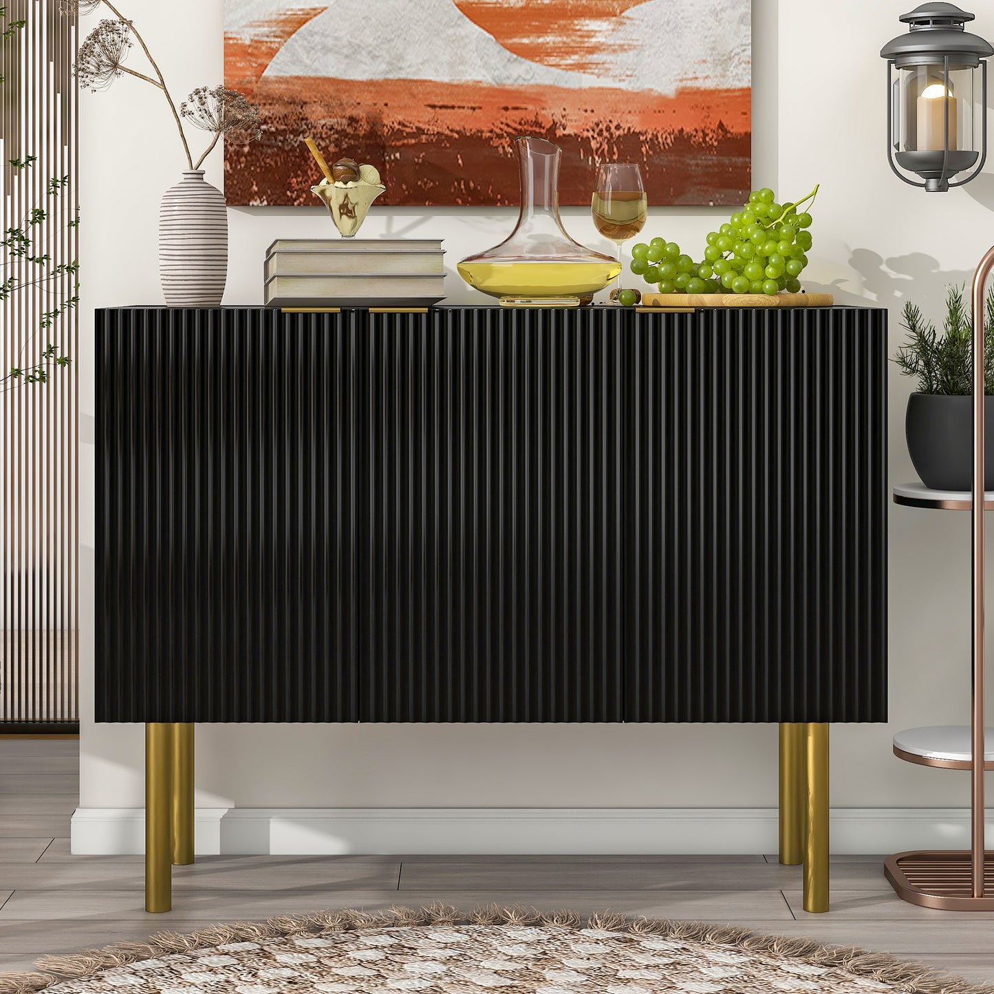 Rocha Sideboard Buffet - Black