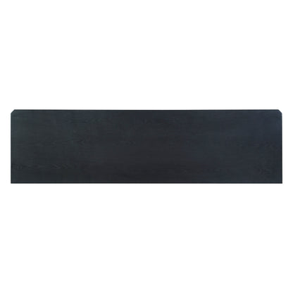 Miya Retro Sideboard Buffet - Black
