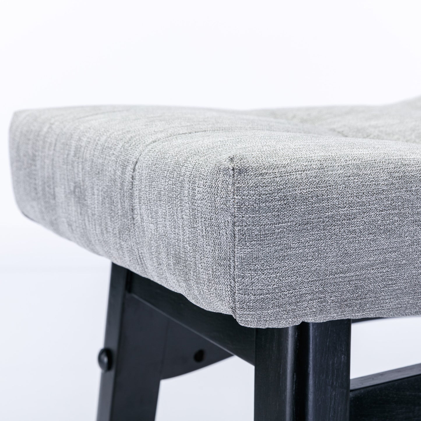 Farmhouse Counter Stools Height 25" -  Gray Set of 2
