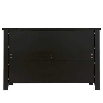 Wyatt Sideboard Accent Cabinet - Black