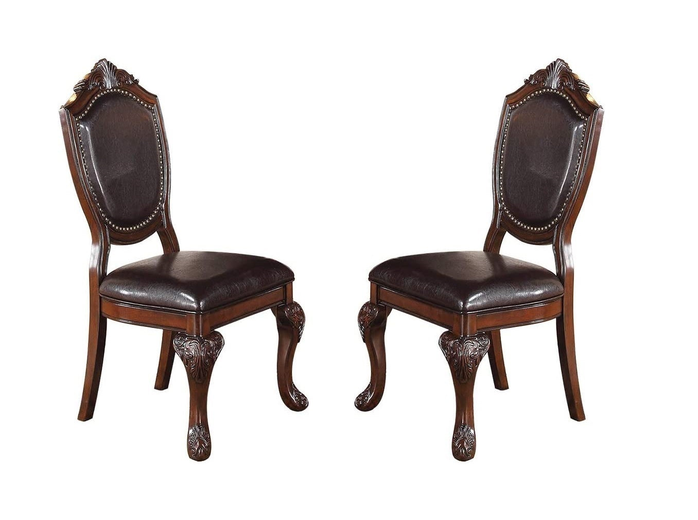 Jensen Royal Majestic Dining Chair (Set of 2) - Brown