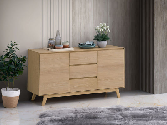 Kasem Oak Finish Server