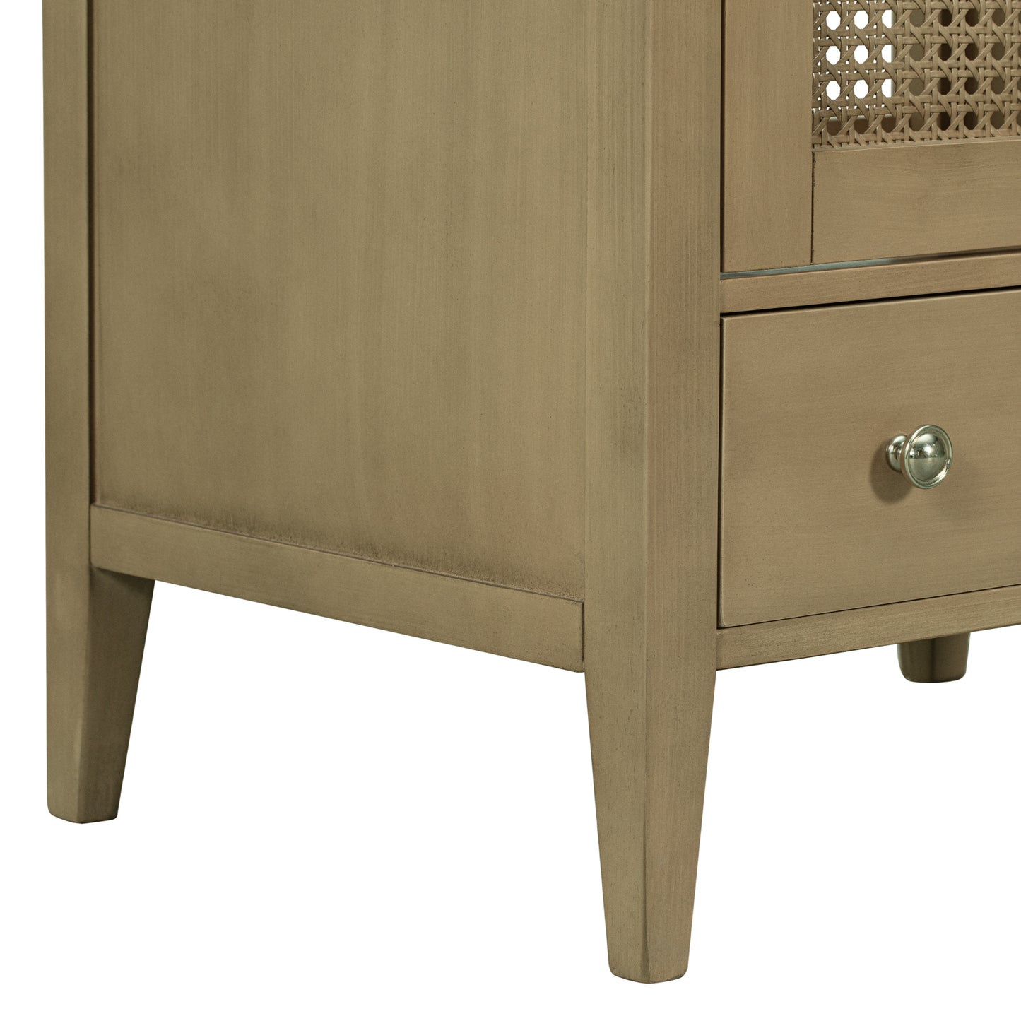 Rattan 24" Bathroom Vanity with Ceramic Basin
