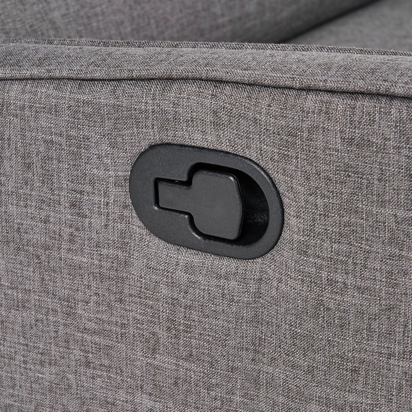 Zola 47" Wide Manual Recliner - Gray