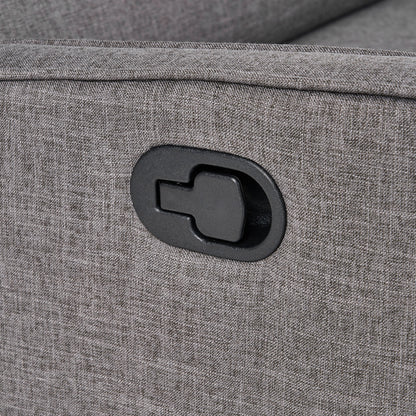 Zola 47" Wide Manual Recliner - Gray