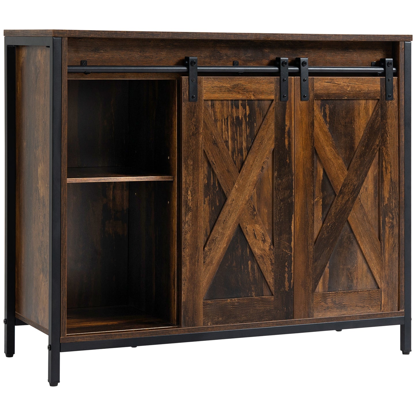 Decora Industrial Sideboard Buffet Cabinet