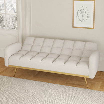 Sonic Convertible Sofa Bed- Beige