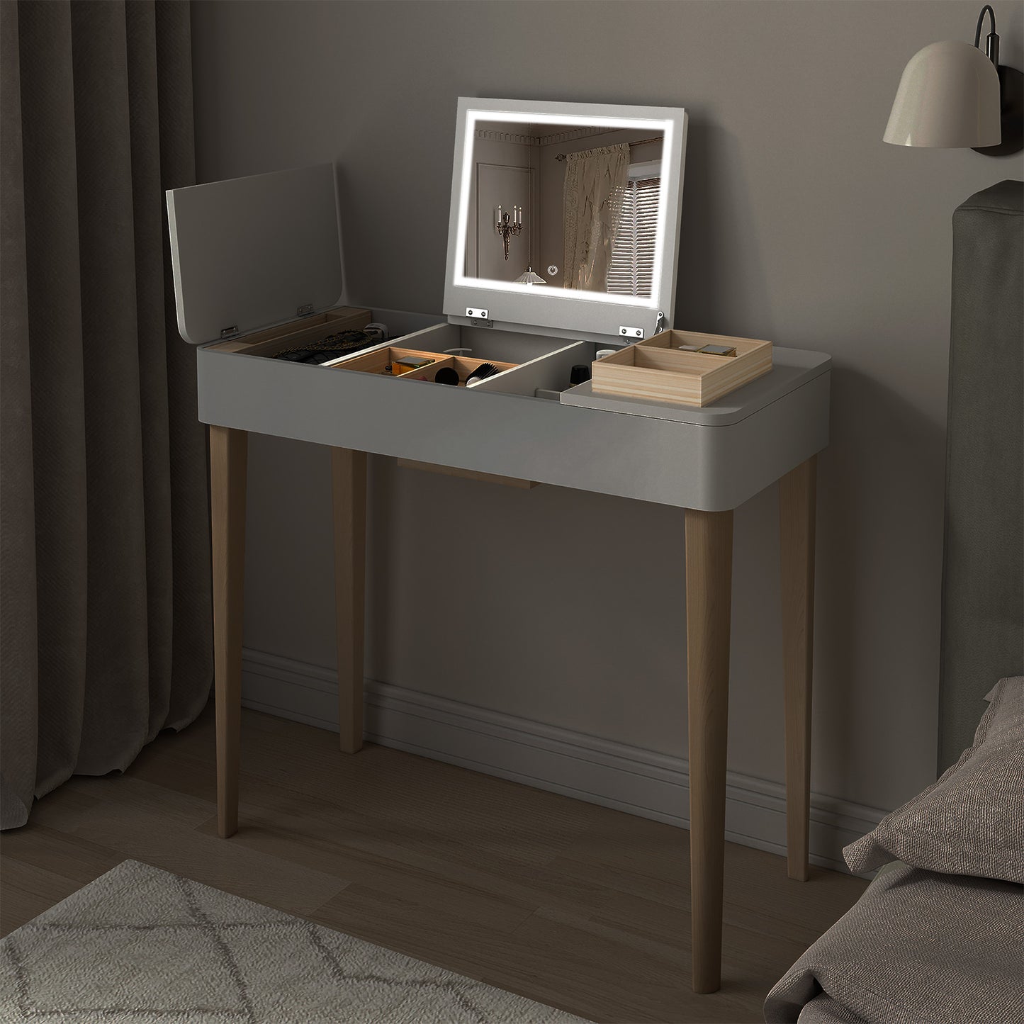 Nez Vanity Mirror With Lights