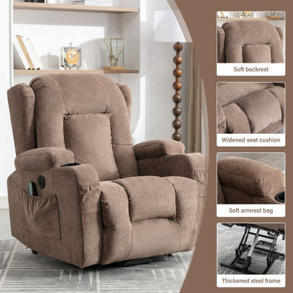 Parsons Power Lift Recliner Chair - Brown