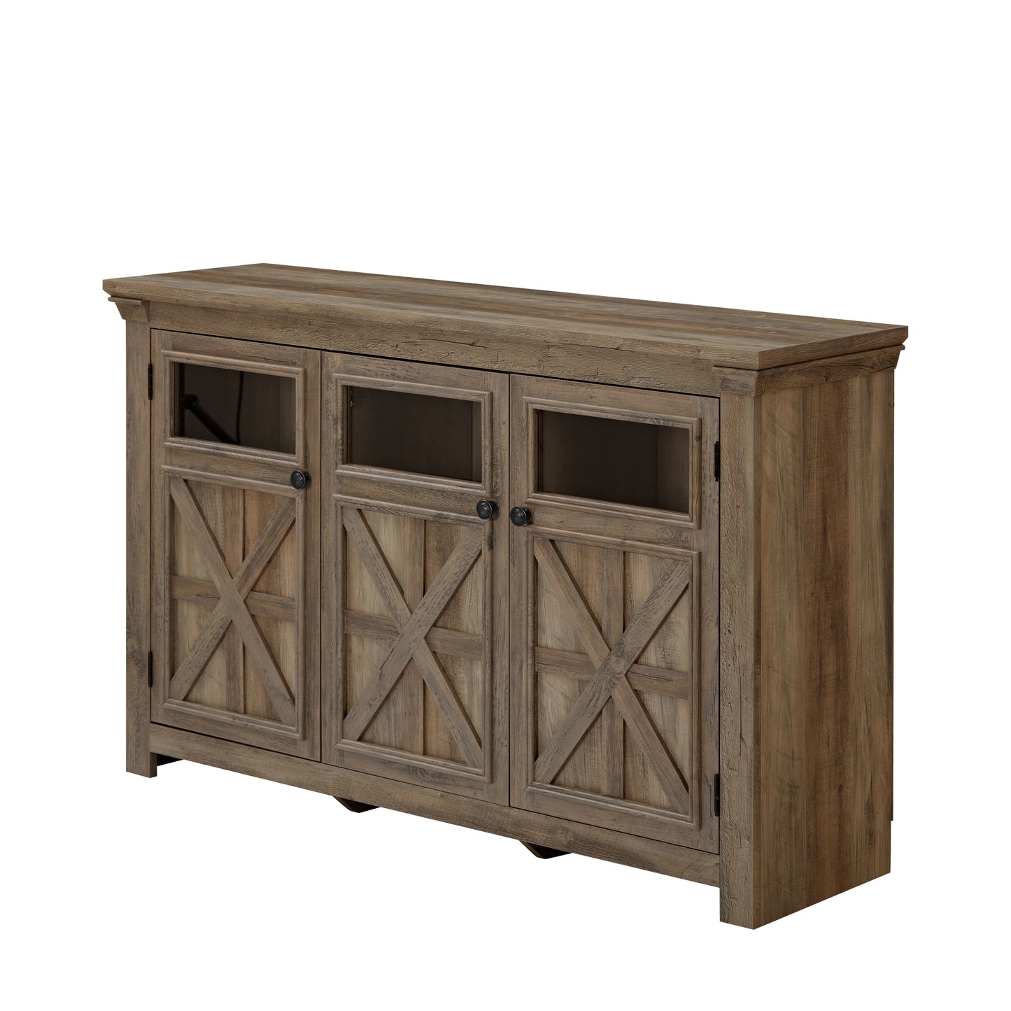 Rosa Farmhouse Sideboard Buffet - Gray Wash