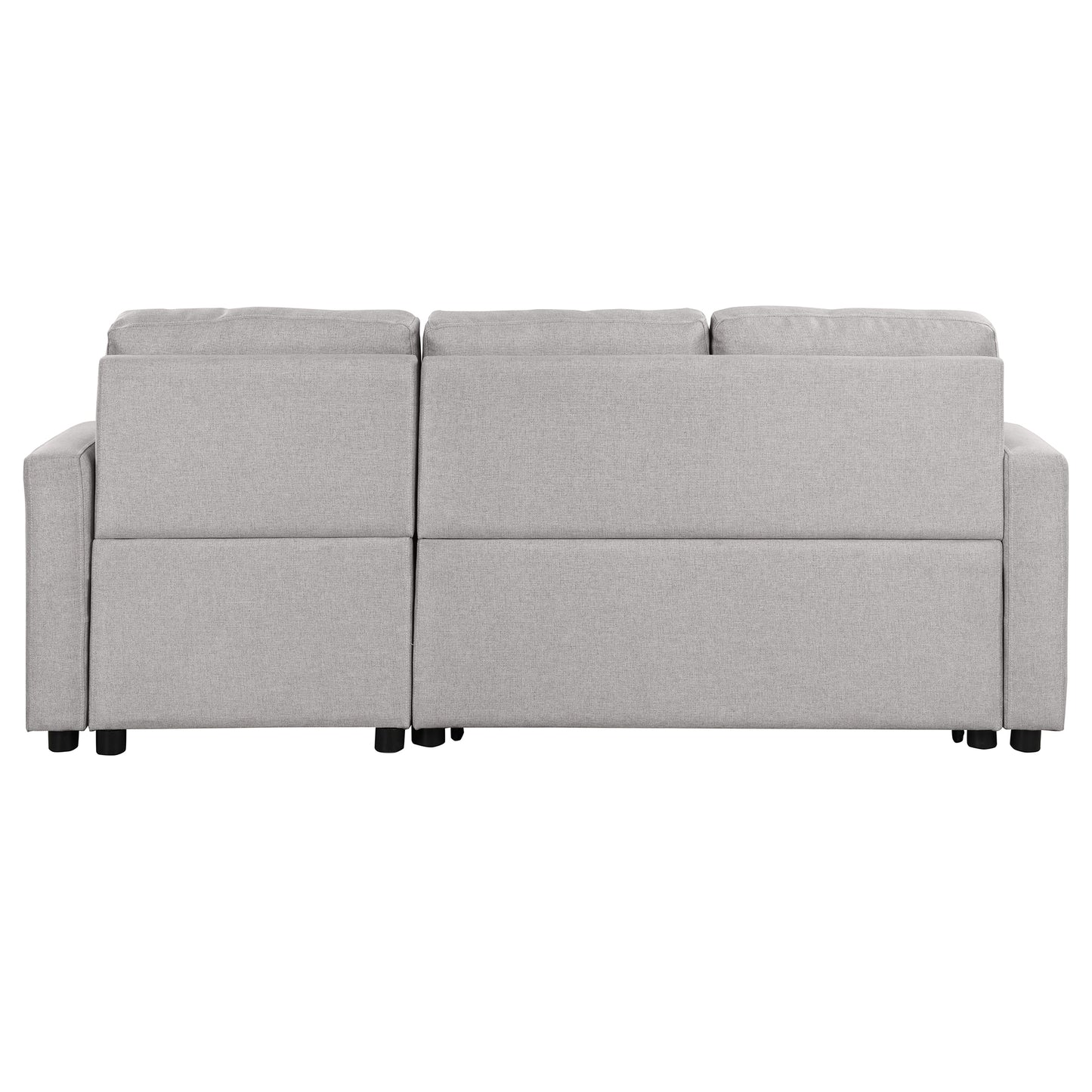 Oris Padded Pull Out Sofa Bed - Gray