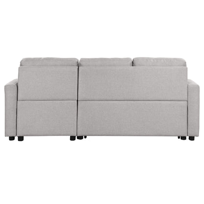 Oris Padded Pull Out Sofa Bed - Gray