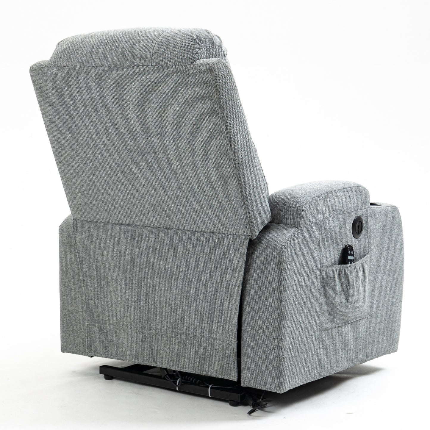 Logan Power Lift Recliner - Gray