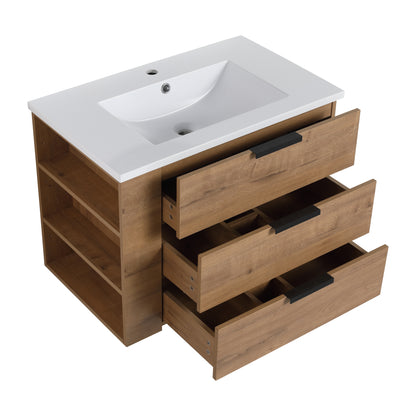 Limo 30 Inch Bathroom Vanity With Top