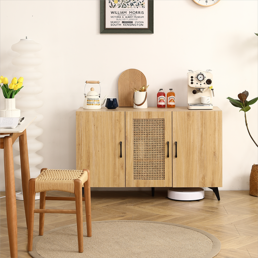 Alivia 3- RattanDoor Sideboard Buffet