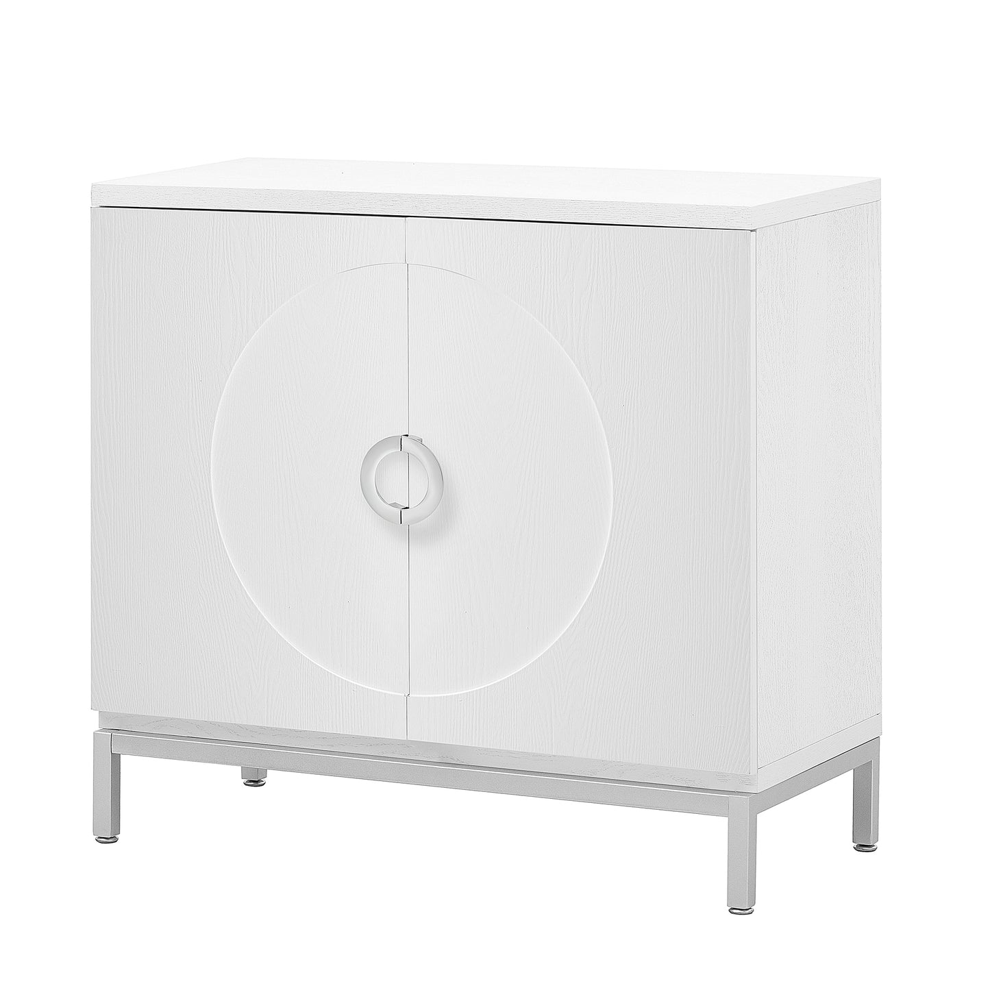Gato Accent Storage Cabinet - White