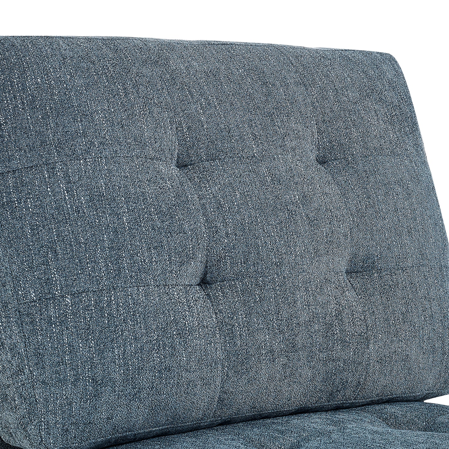 Molly Modular Sectional Sofa Four Single Chair and Two Corner - Navy Blue