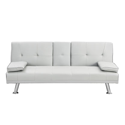 Devo Convertible Sofa Bed  - White
