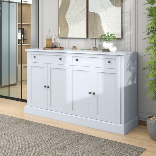 Houston 4-Door Sideboard Buffet - White