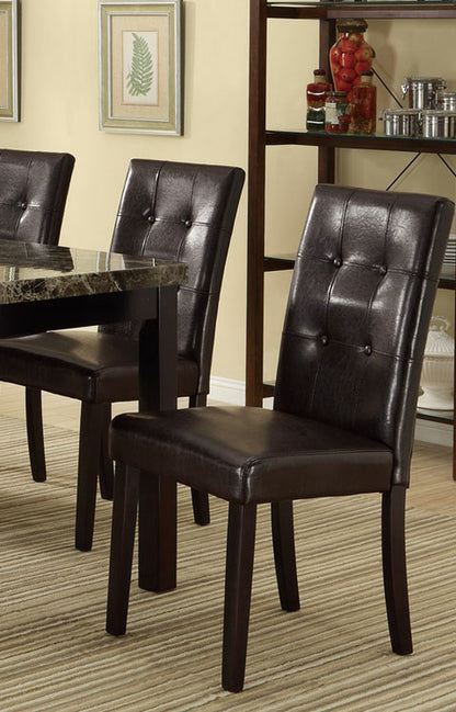 Ada Dining Chairs (Set of 2) - Dark Brown