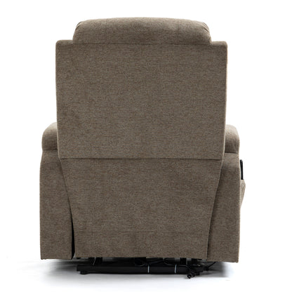 Logan Power Lift Recliner - Brown