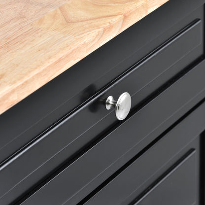Pantry Mate Kitchen Cart - Black
