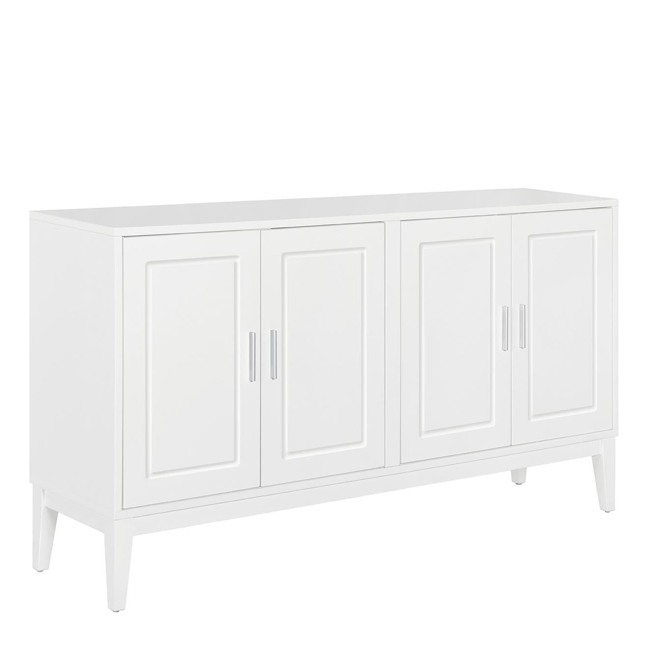 Sonia 4-Door Sideboard Buffet - White