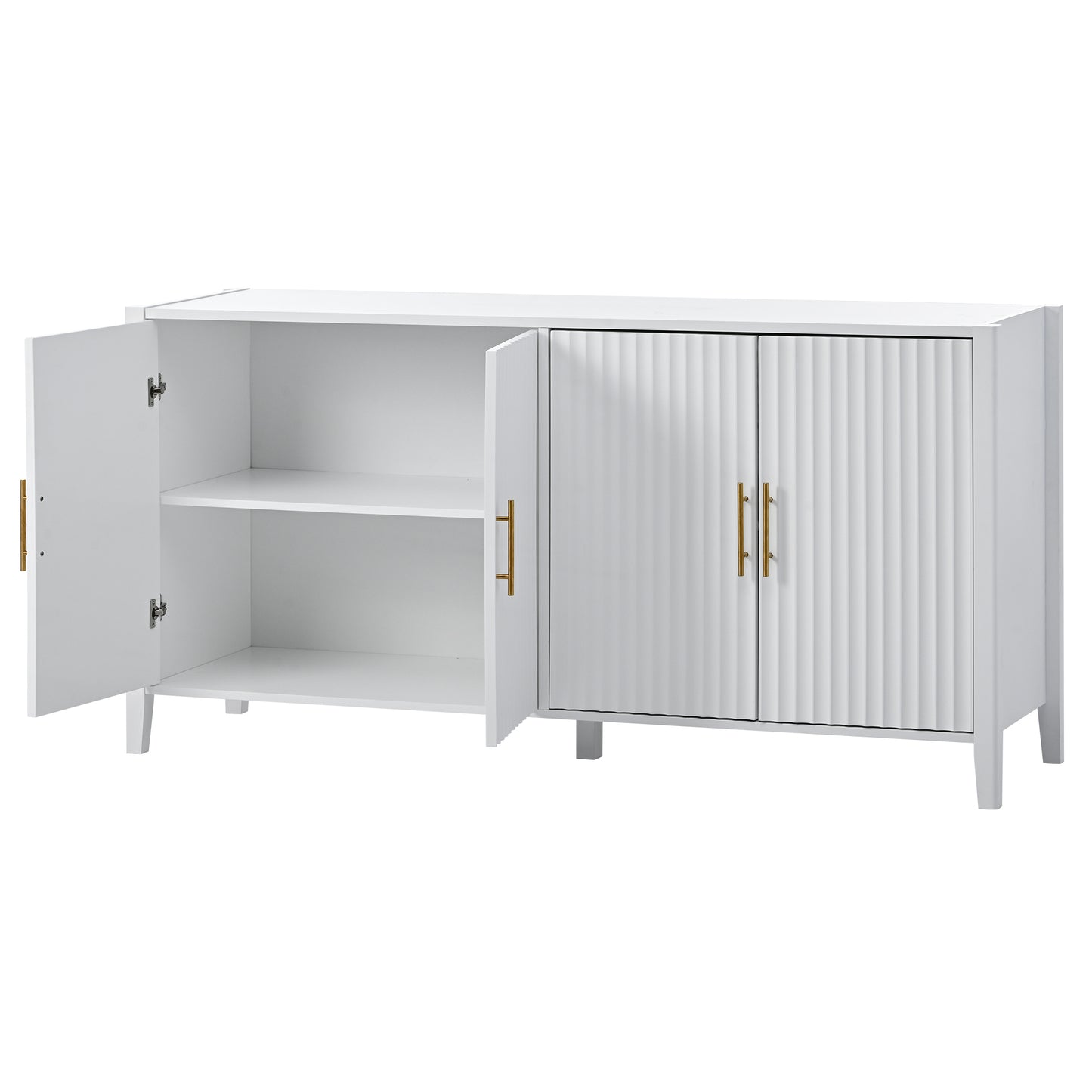 Kito Sideboard Accent Cabinet - White