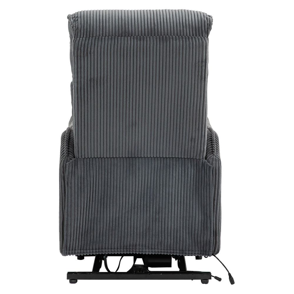 Fraser Electric Recliner Chair - Dark Gray