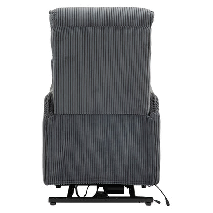Fraser Electric Recliner Chair - Dark Gray