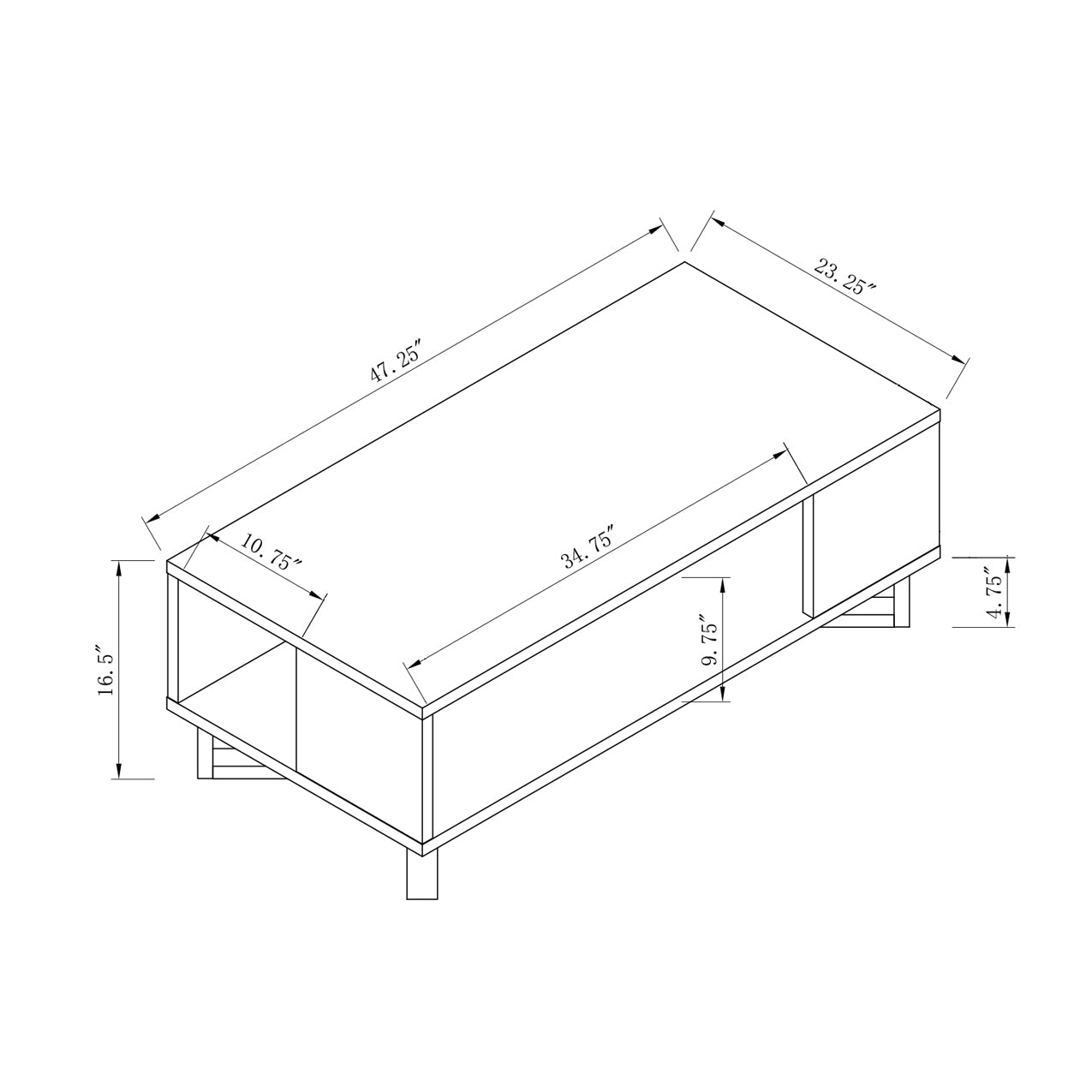 Indigo  Coffee Table