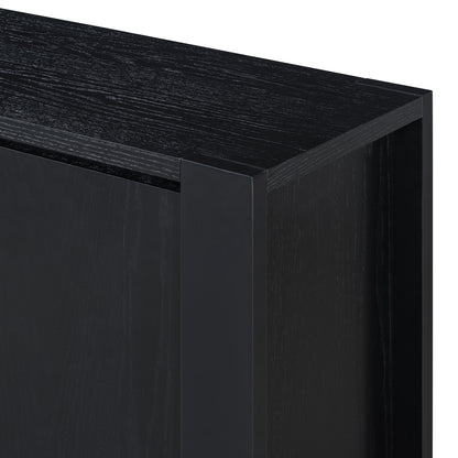 Cruz 4-door Sideboard - Black