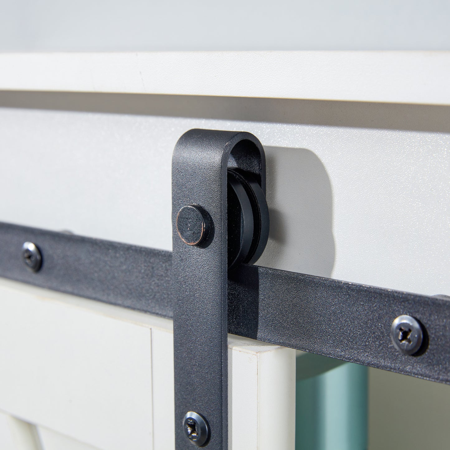 Lumber Wood  Storage Cabinet - White