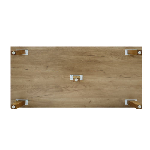 Olson Drawer Dresser Cabinet - White Oak